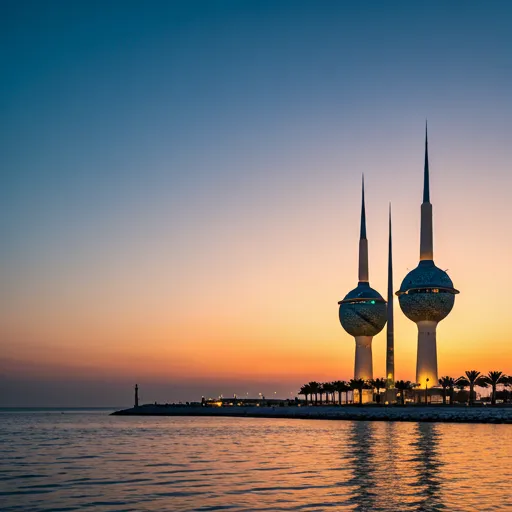 Kuwait skyline